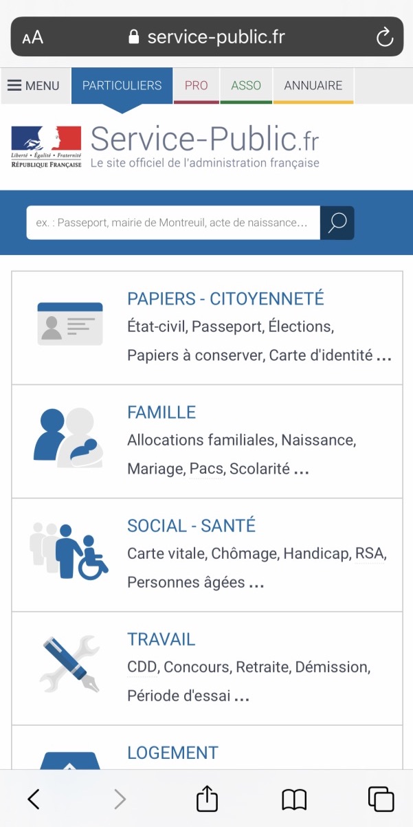 Service public 