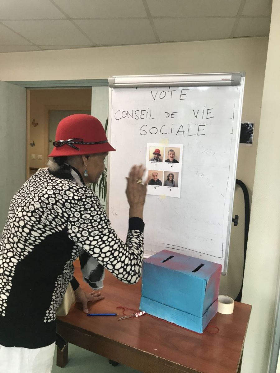 Vote Conseil de Vie Sociale