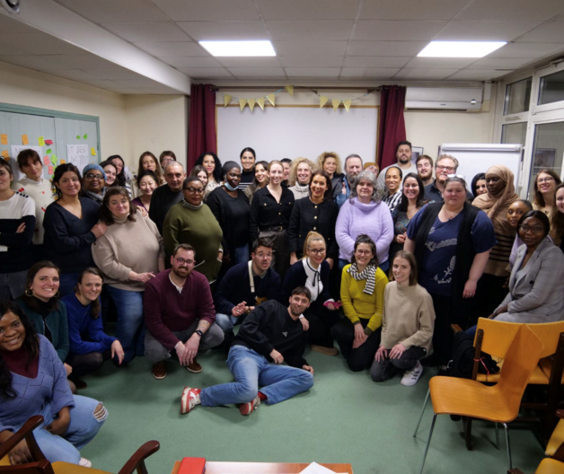 Moment de partage et de convivialité en équipe
