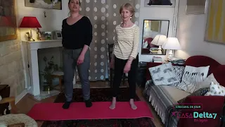 Séance d'étirements pour être en forme !